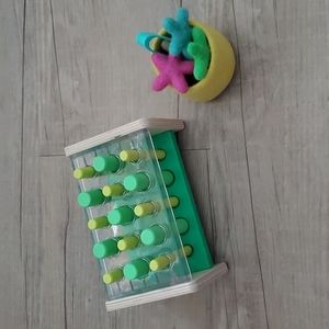 COPY - LOVEVERY Wooden Posting Stand & Transfer Tweezers, Felt Stars, and Felt …